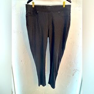 Seven for All ManKind Women’s Pull On Gray Legging size XL